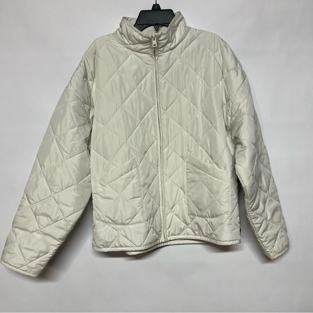 Z Supply Cream Quilted Jacket